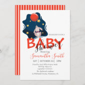 Baby shower Rabbit Invitation Aankondiging (Voorkant / Achterkant)