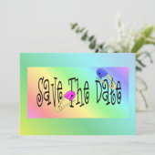 baby shower Rainbow Pins-uitvindingen Kaart (Staand voorkant)