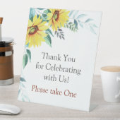 Baby shower reclamebord met voetstuk (Insitu)