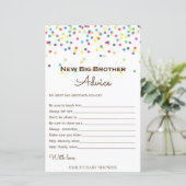 Baby shower regenboogsprintje Game, AFGEDRUKT (Staand voorkant)