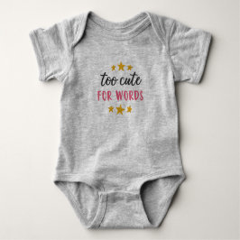 Baby shower romper