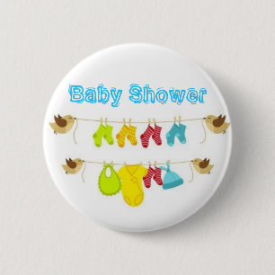 Baby Shower Ronde Button 5,7 Cm
