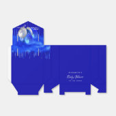 Baby shower royal blue boy ballonnen dank u bedankdoosjes (Uitgevouwen)