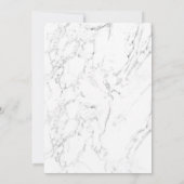 Baby shower Royal Gold Crown Elegant Black Marble Kaart (Achterkant)