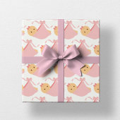 Baby shower Roze Baby ompakken papier Inpakpapier Vel