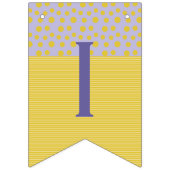 Baby shower Roze "Baby's Feet" Zwassstaartbanner Vlaggetjes (Derde vlag)