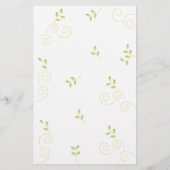 Baby Shower Roze BINGO "Gouden Vogels" Flyer (Achterkant)