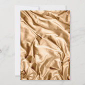 Baby shower roze en goud kaart (Achterkant)