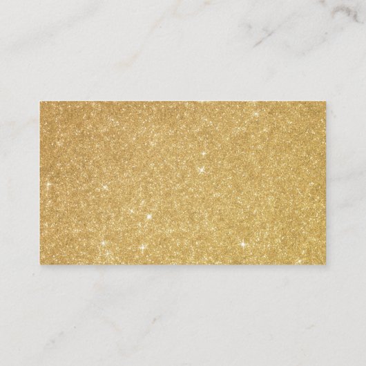 Baby shower Roze Gouden Glitter Registry Insert Informatiekaartje (Achterkant)