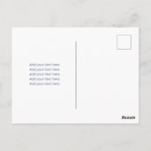 Baby Shower | Roze kleine meid Briefkaart (Achterkant)