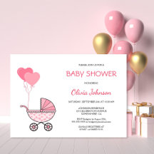 Baby shower Roze rol