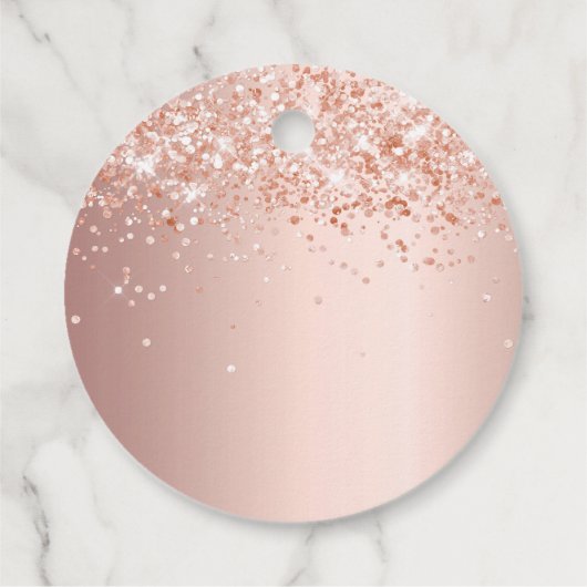 Baby Shower roze rood goud bedankt Bedankjes Labels (Achterkant)