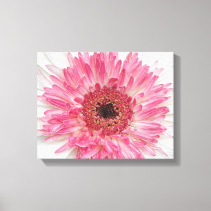 Baby shower Roze ventilator - Roze ontwerp Canvas Afdruk