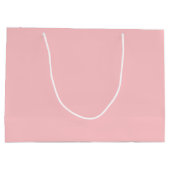 Baby shower Rozen Waterverf Floral Fancy Groot Cadeauzakje (Achterkant)