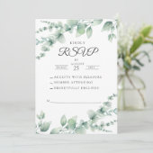 BABY SHOWER RSVP KAART (Staand voorkant)