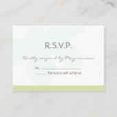 Baby shower RSVP-kaart Informatiekaartje (Achterkant)