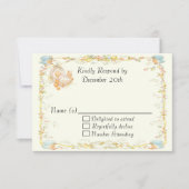  Baby shower RSVP-kaart RSVP Kaartje (Voorkant)