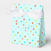 Baby Shower Rubber Eend Met Paraplu Bedankdoosjes (Voorkant Zijde)