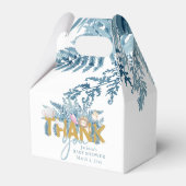 Baby shower Safari Dieren Exotisch Gepersonaliseer Bedankdoosjes (Achterkant)