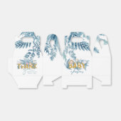 Baby shower Safari Dieren Exotisch Gepersonaliseer Bedankdoosjes (Uitgevouwen)