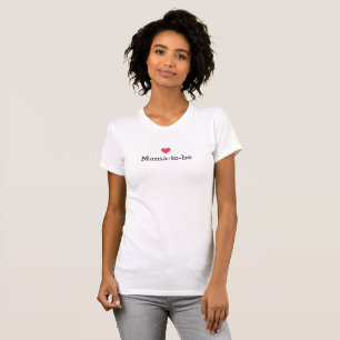 Baby Shower Schattige aanstaande mama T-shirt