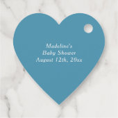 Baby shower Schattige Blauw Baby Making Potion Bedankjes Labels (Achterkant)