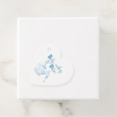 Baby shower Schattige Blauw Baby Making Potion Bedankjes Labels (In situ)