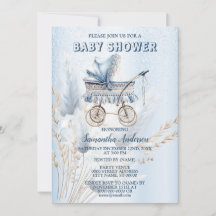 Baby shower Schattige Classic Wandelwagen Blauw Bl