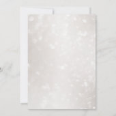 Baby shower Schattige Slapen Baby Giraffe Dier Kaart (Achterkant)