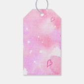 Baby shower Schattigee Baby Making Potion Roze Dan Cadeaulabel (Achterkant)