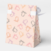 Baby shower Schattigee pompoen in de patch Bedankdoosjes (Achterkant)