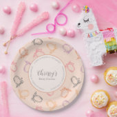 Baby shower Schattigee pompoen in de patch Papieren Bordje (Feest)