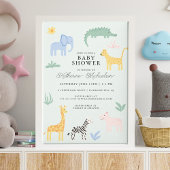 BABY SHOWER | Schuddieren in het wild Kaart