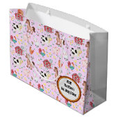 Baby shower Schuif Groot Cadeauzakje (Achterkant Gekanteld)