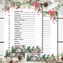 Baby shower Scramble Herfst Winterkerst