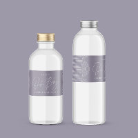 Baby shower script modern lila paars elegant