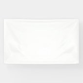 Baby shower script moderne sage green elegant spandoek (Horizontaal)