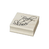 Baby shower - Script Rubberstempel (Stempel)