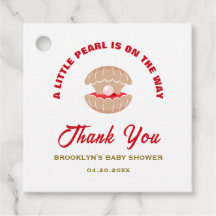 Baby shower Seashell A Little Pearl is onderweg