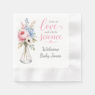 Baby Shower Servet dat IVF Reis Benadrukt