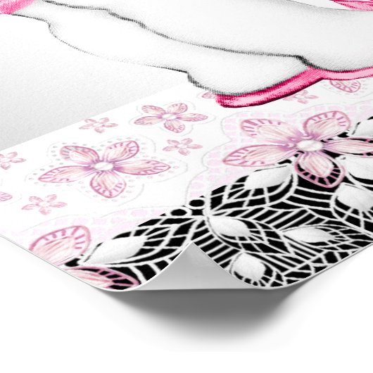  Baby shower Signs Poster (Hoek)