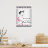  Baby shower Signs Poster (Keuken)