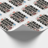 Baby shower-sinus cadeaupapier (Hoek)