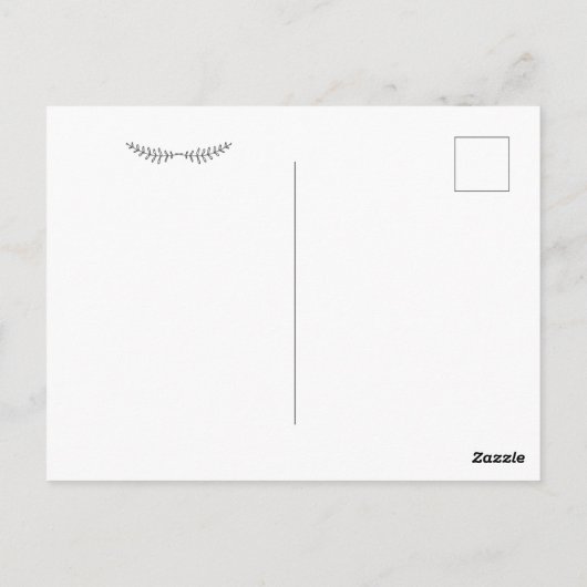 BABY SHOWER | Slaperige uitnodiging (Achterkant)