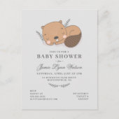 BABY SHOWER | Slaperige uitnodiging (Voorkant)