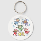Baby shower sleutelhanger (Voorkant)