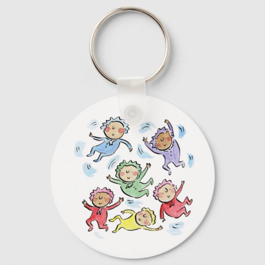Baby shower sleutelhanger (Voorkant)