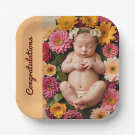 baby shower slok n zie decoraties borden servetten papieren bordje