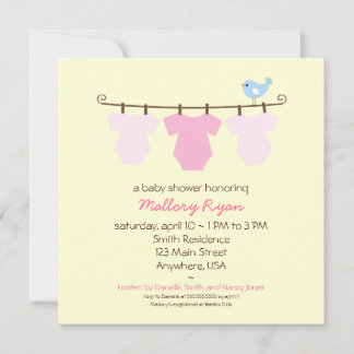Baby shower sluiten kaart