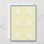 Baby shower & Slumber Party met Maan, Sterren en K Kaart (Achterkant)